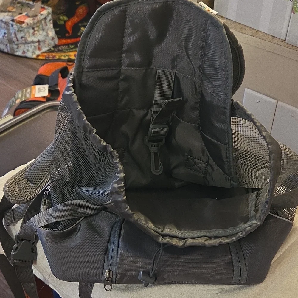 Outward Hound Green Backpack for Pets
